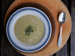 velouté de céleri au sésame,la cocotte,la voix du nord