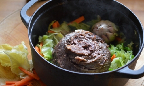 Bœuf au chou pointu : La Cocotte