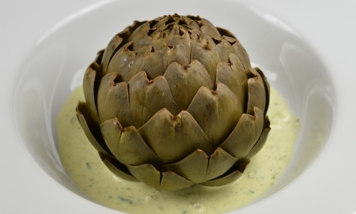 Artichaut Creme De Celeri Au Vin La Cocotte