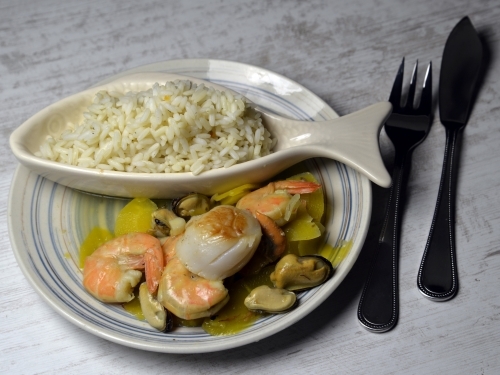 Cassole de la mer aux carottes : La Cocotte