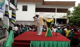 gabon,ali bongo,can 2012,sylvia bongo,michel ogandaga,libreville,paris,bénin,burkina faso,sénégal,cameroun