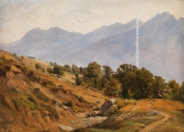 Mountain Landscape around Dorf in the Tyrol.jpg