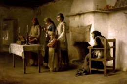 Praying before the communion at Megara.jpg