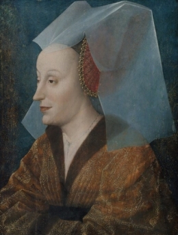 Portrait of a Noble Woman probably Isabella of Portugal 1397-1472).jpg