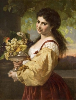 Young Italian Woman with Fruit Bowl.jpg
