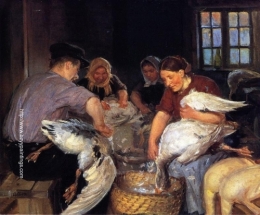 Plucking the Christmas Goose.jpg