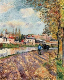Path by a Lock Saint-Ouen-lAumône.jpg