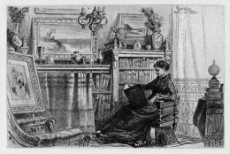 A Corner At Home also known as Lady Sitting in a Library).jpg