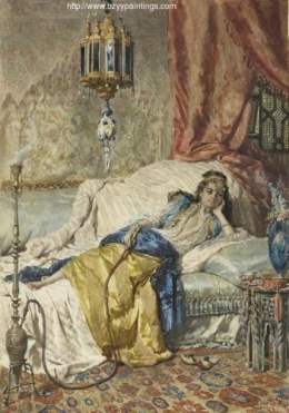 La fumeuse de narguilé.jpg