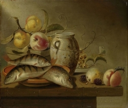 Still Life with Earthenware Jar Fish and Fruit.jpg