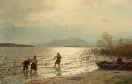 Fishing by the shore.jpg