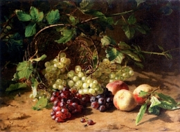 Grapes and Peaches on a Forest Floor.jpg