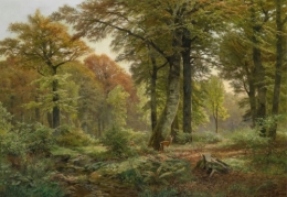 Forest Clearing with Deer.jpg