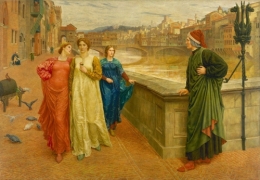 Dante Meets Beatrice at Ponte Santa Trinita.jpg