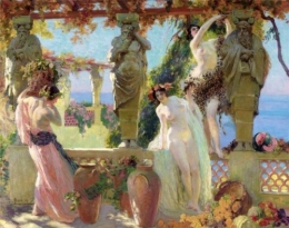 Harvesting Grapes on the Pergola.jpg