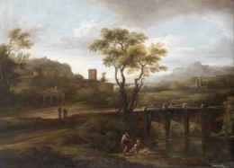 Figures by a Bridge in an Italianate Landscape.jpg