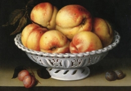 Still Life with Peaches in a White Porcelain Basket.jpg