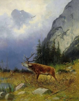 A Roaring Deer.jpg