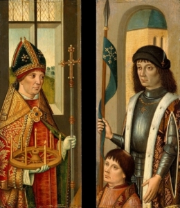 Saint Donatian: Saint Victor Presenting a Donor.jpg