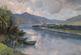Landscape in the Wachau with View of Mautern.jpg