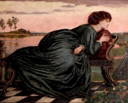The Theodore Watts-Dunton Folding Press Bed: Janey Morris after Dante Gabriel Rossetti).jpg