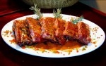 travers de porc, barbecue,