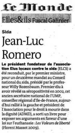 Le Monde du 11 mars 2010