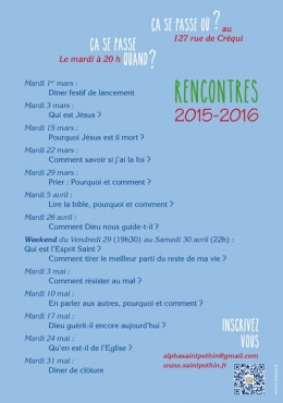 paroisse saint pothin, parcours alpha, tekoaedtions, tekoaphotos, 2015-2016