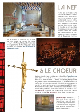 tekoaeditions,tekoaphotos,histoire et patrimoine,ancienne église annonciation,la reconstruction, annonciation,saint charles de serin,saint pierre aux liens,petites sœurs de l’agneau,vaise,diocèse de lyon,vitraux, statuaire, visite cardinal, la nef